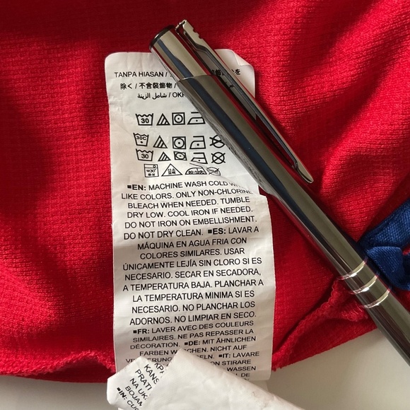 Majestic Philadelphia Phillies Polo Shirt Mens Sz 2XL Red MLB Baseball Preppy - Picture 7 of 9